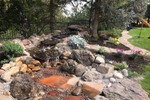 water feature farwest landscaping